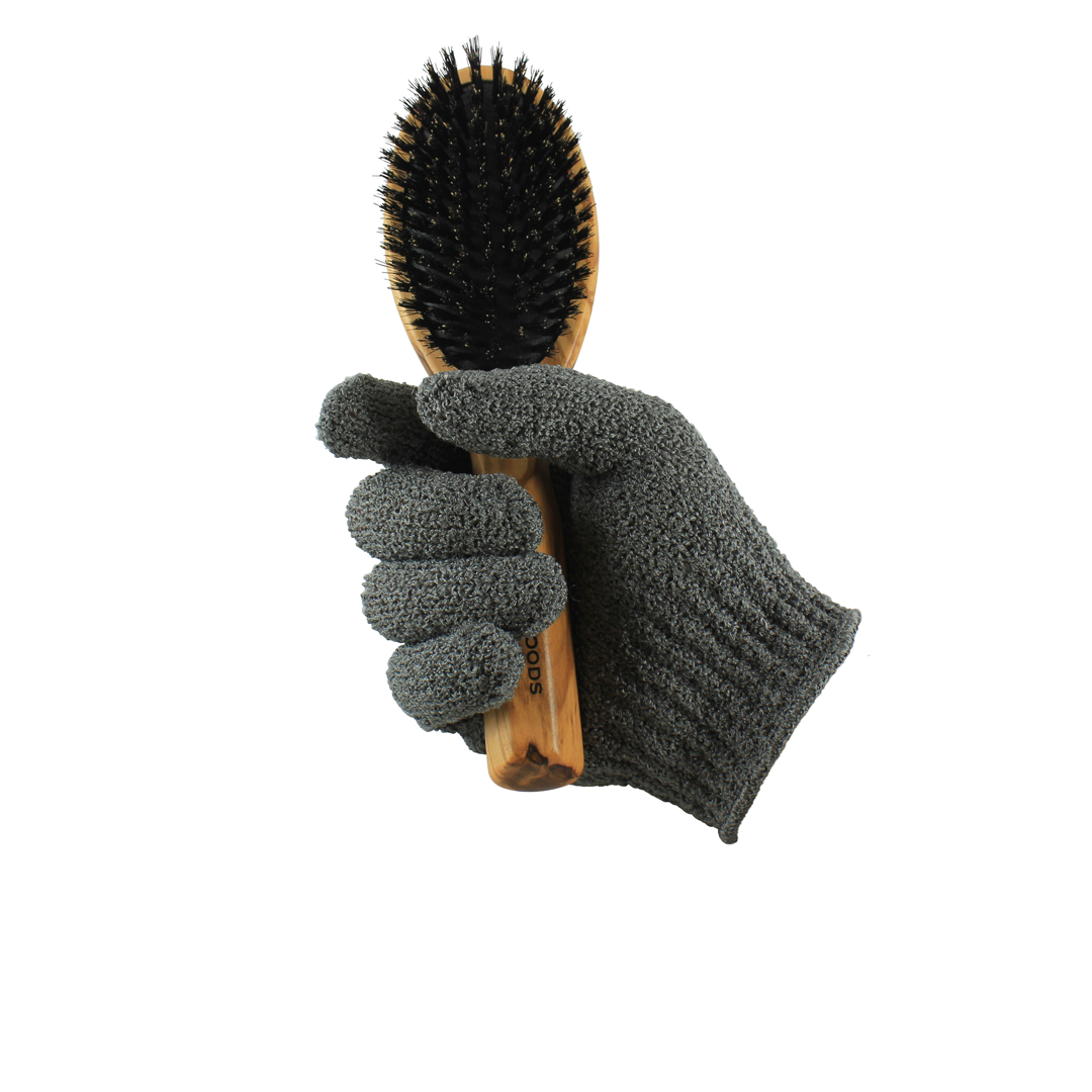 Carbonised Bamboo Exfoliation Gloves